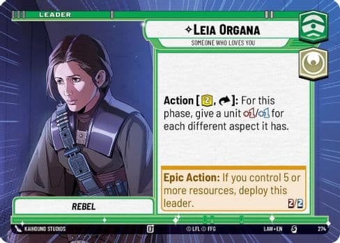 Leia Organa - Someone Who Loves You (Hyperspace)