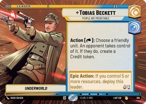 Tobias Beckett - People are Predictable (Hyperspace)