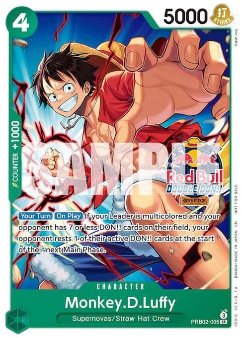 Monkey.D.Luffy (Red Bull Double Don!!)