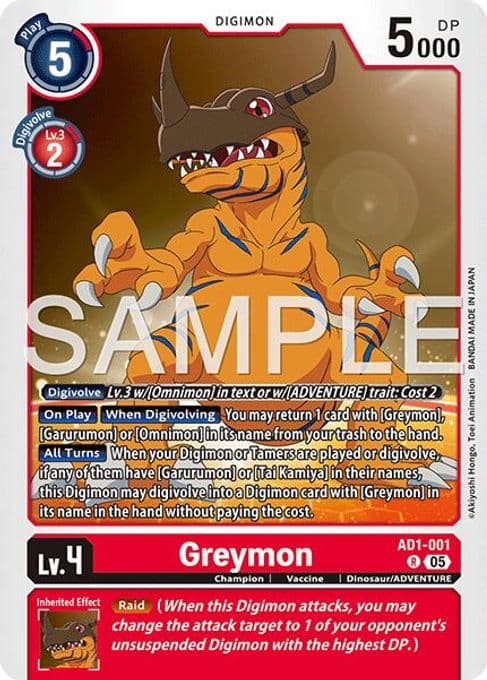 Greymon - AD1-001
