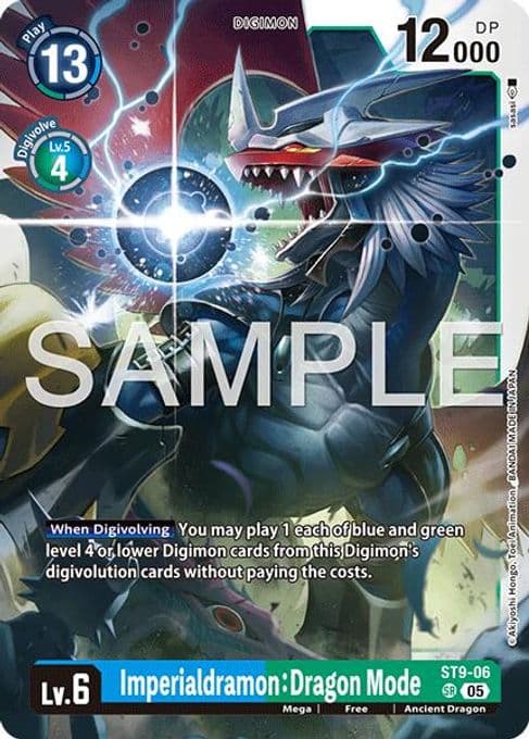 Imperialdramon: Dragon Mode - ST9-06 (Reprint)