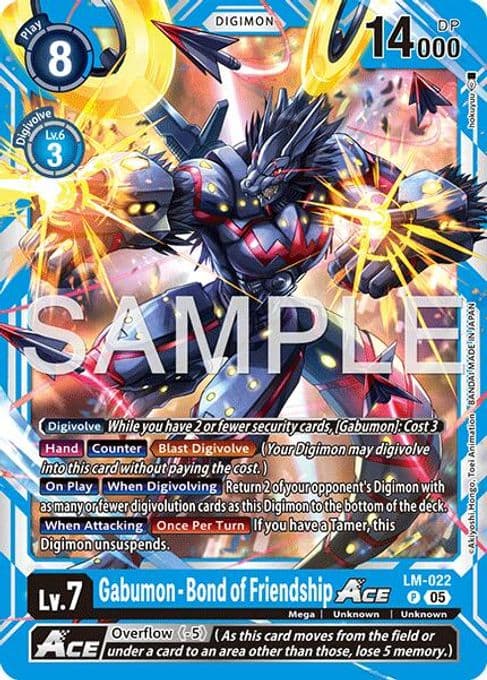 Gabumon - Bond of Friendship ACE (Reprint)