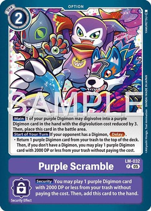 Purple Scramble (Reprint)