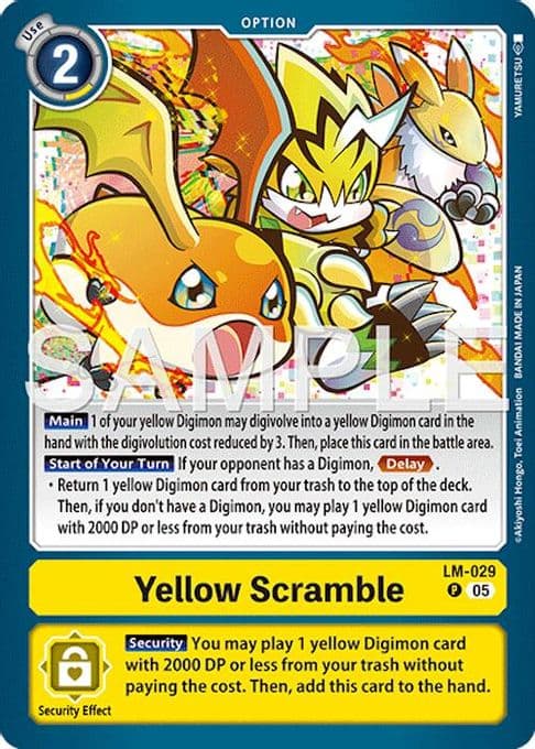 Yellow Scramble (Reprint)