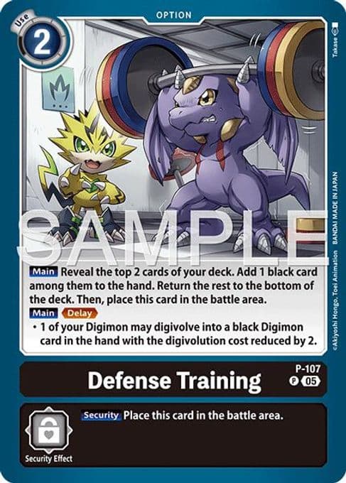 Defense Training (Reprint)