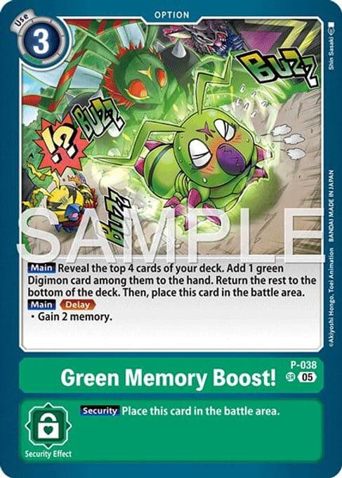 Green Memory Boost! (Reprint)