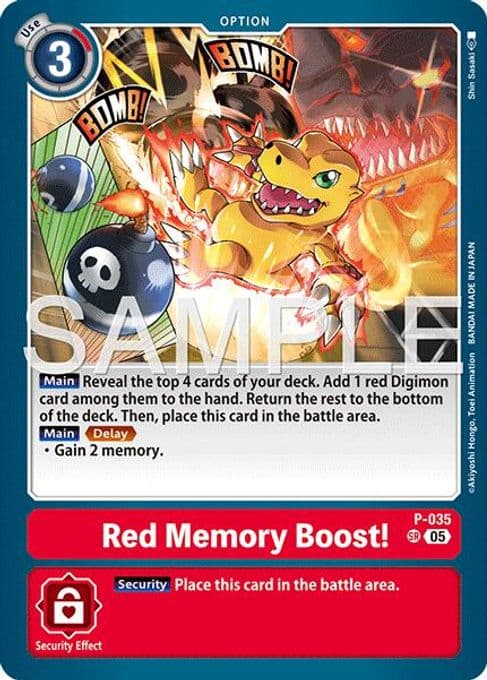 Red Memory Boost! (Reprint)