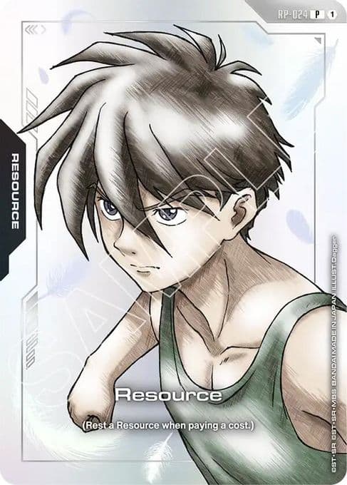 Resource (RP-024) (Premium Accessory Set - Mobile Suit Gundam Wing)