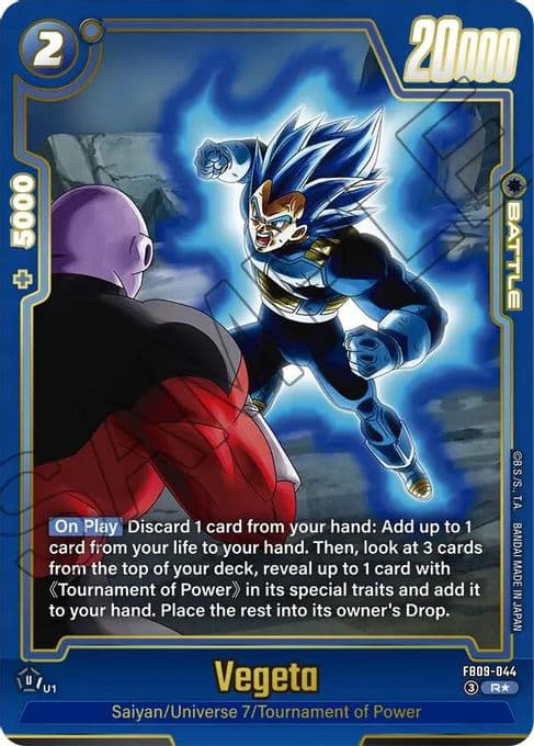 Vegeta - FB09-044 (Alternate Art)