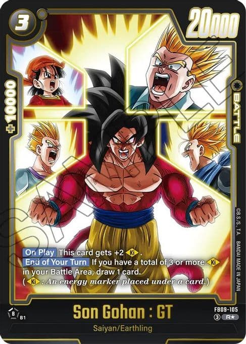 Son Gohan : GT - FB09-105 (Alternate Art)