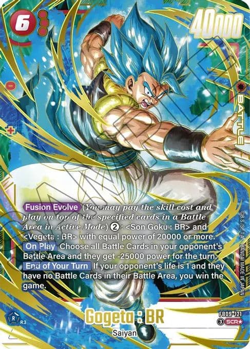 Gogeta : BR - FB09-121 (Alternate Art)