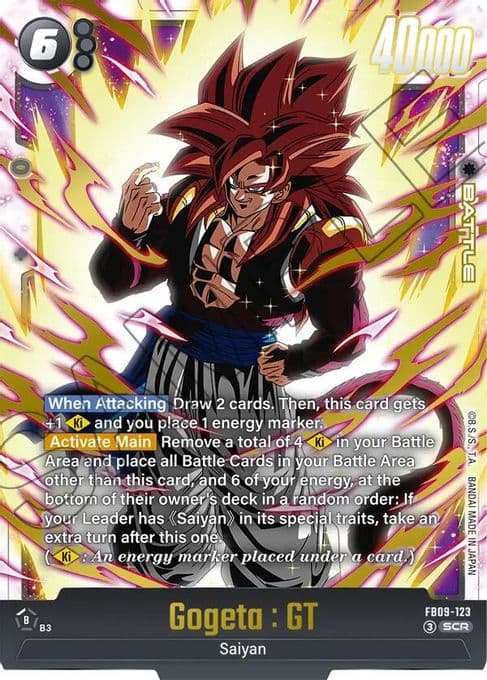 Gogeta : GT - FB09-123