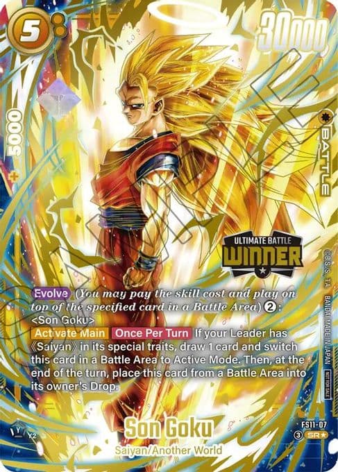 Son Goku - FS11-07 (Ultimate Battle 2026 Vol.2 Winner)