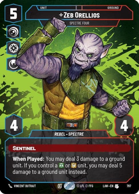 Zeb Orellios - Spectre Four (Prestige)