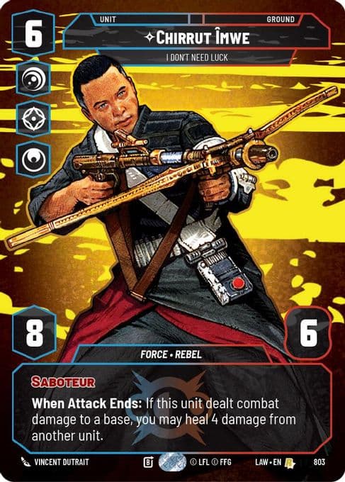 Chirrut Imwe - I Don't Need Luck (Prestige)