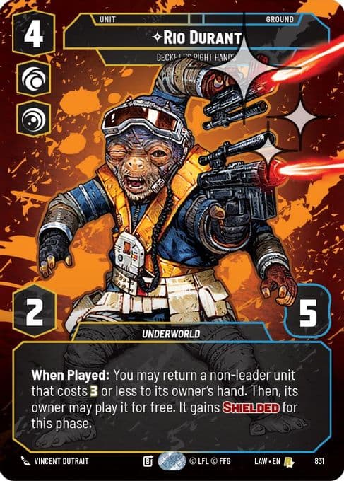 Rio Durant - Beckett's Right Hands (Prestige Foil)
