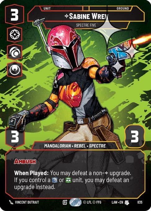 Sabine Wren - Spectre Five (Prestige Foil)