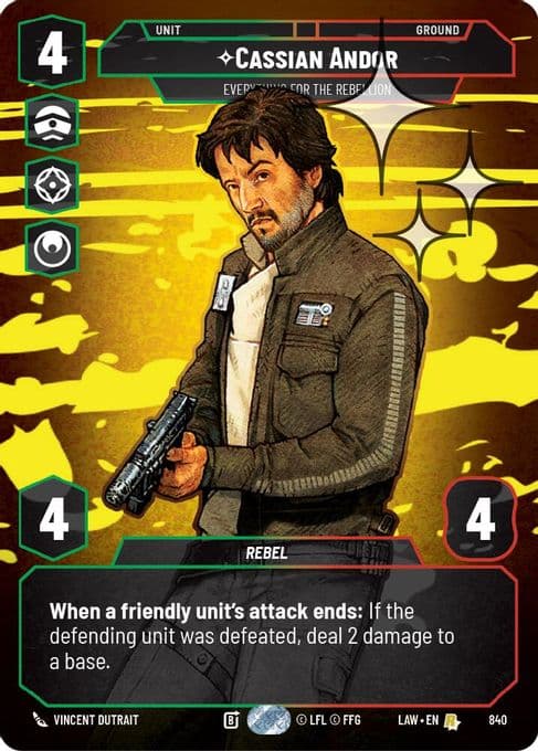 Cassian Andor - Everything for the Rebellion (Prestige Foil)