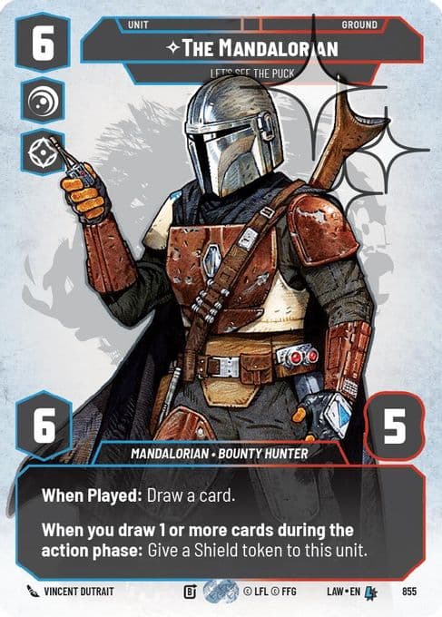 The Mandalorian - Let's See The Puck (Prestige Foil)