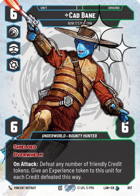 Cade Bane - Now It's My Turn (Prestige Foil)