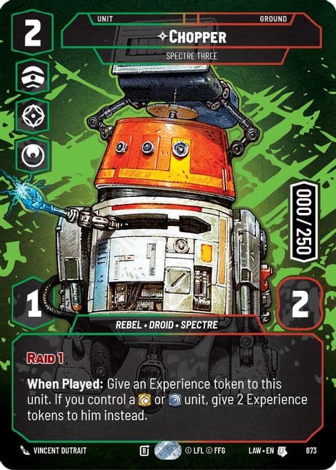 Chopper - Spectre Three (Serialized)