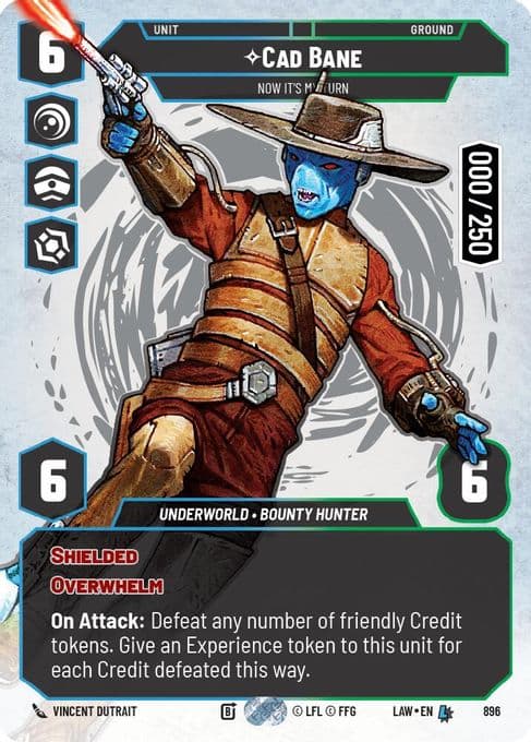 Cad Bane - Now It's My Turn (Serialized)