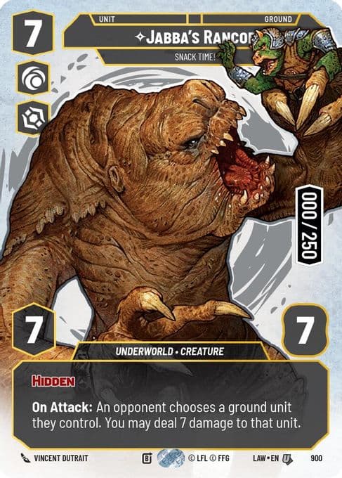 Jabba's Rancor - Snack Time! (Serialized)