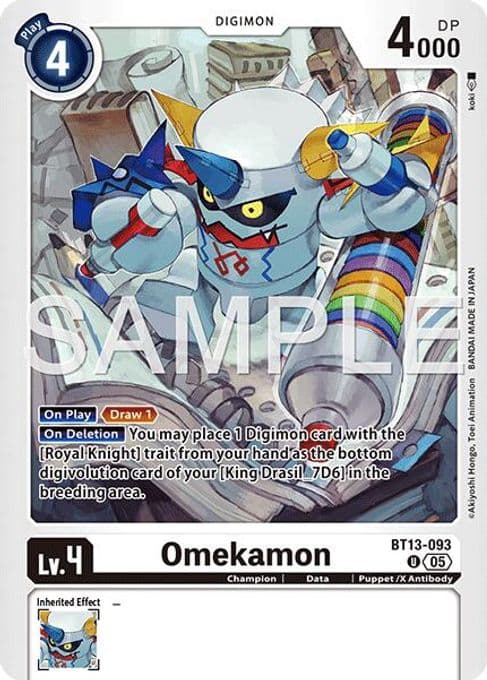 Omekamon - BT13-093 (Reprint)