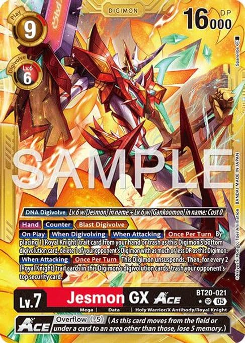 Jesmon GX ACE (Gold Border)