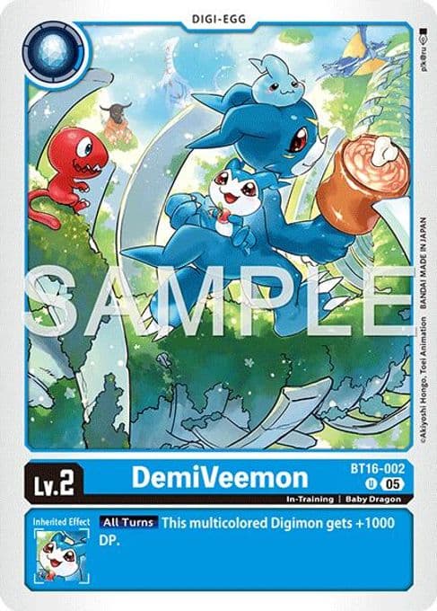 DemiVeemon - BT16-002 (Reprint)