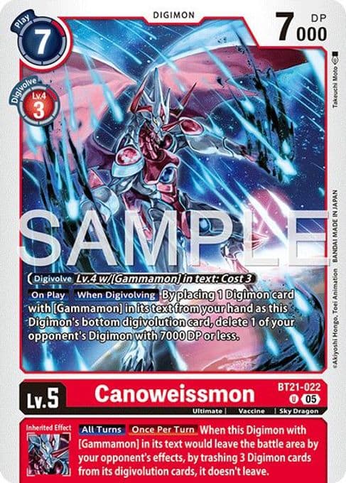Canoweissmon (Reprint)