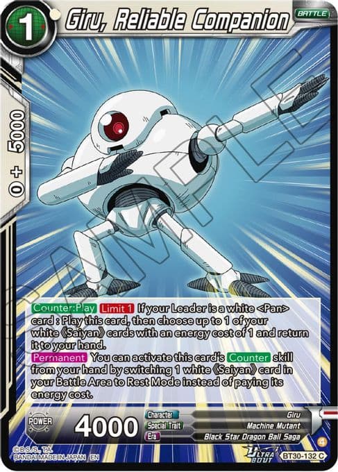 Giru, Reliable Companion