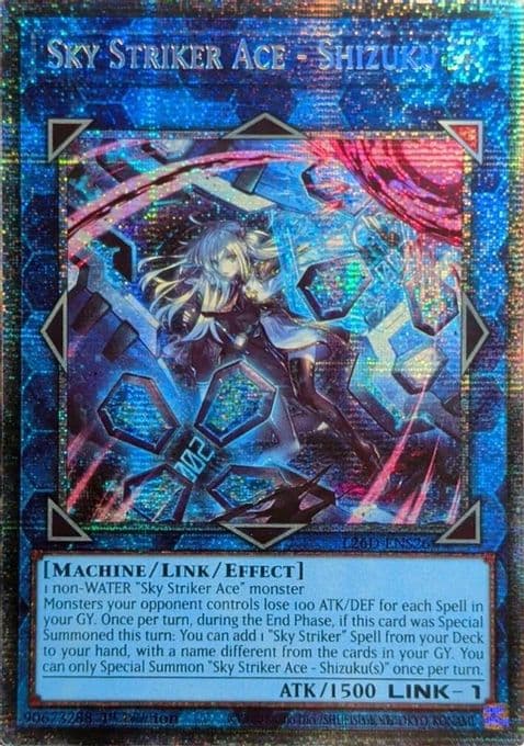 Sky Striker Ace - Shizuku (Alternate Art) (Starlight Rare)