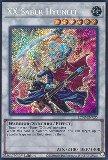 XX-Saber Hyunlei (Secret Rare)