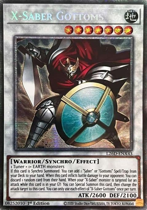 X-Saber Gottoms (Starlight Rare)