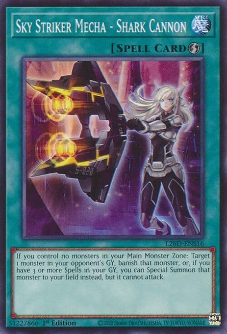 Sky Striker Mecha - Shark Cannon