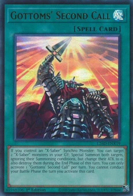 Gottoms' Second Call (Ultra Rare)