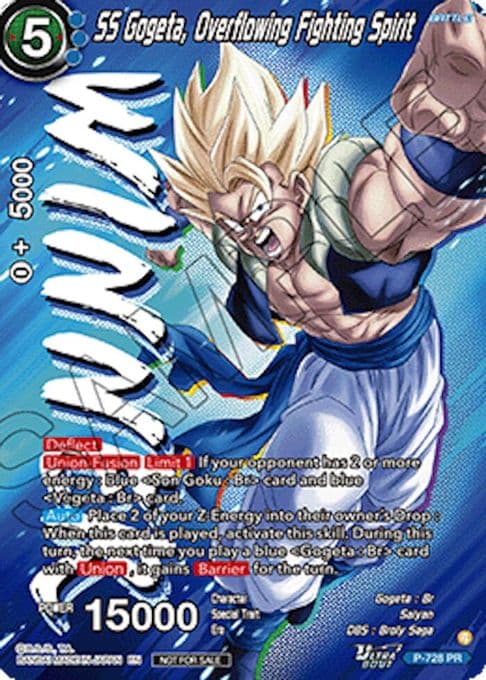 SS Gogeta, Overflowing Fighting Spirit (Ultra-Bout Series Tournament Pack Vol.2) (Winner)