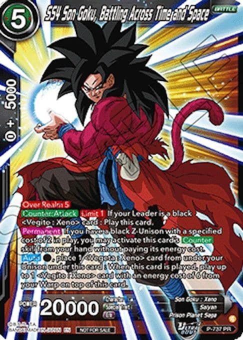 SS4 Son Goku, Battling Across Time and Space (Ultra-Bout Series Tournament Pack Vol.2)
