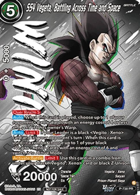 SS4 Vegeta, Battling Across Time and Space (Ultra-Bout Series Tournament Pack Vol.2) (Winner)