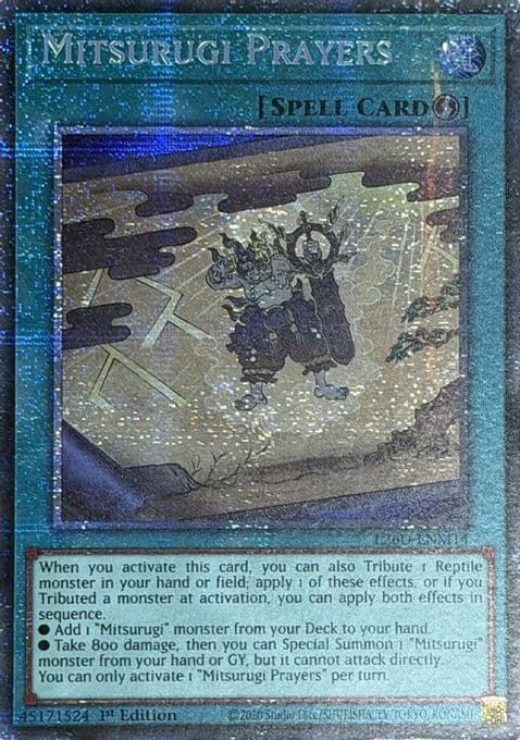 Mitsurugi Prayers (Starlight Rare)