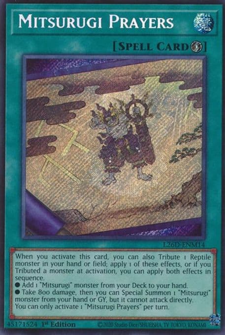 Mitsurugi Prayers (Secret Rare)