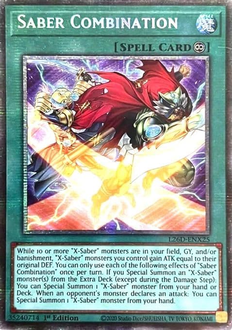 Saber Combination (Starlight Rare)