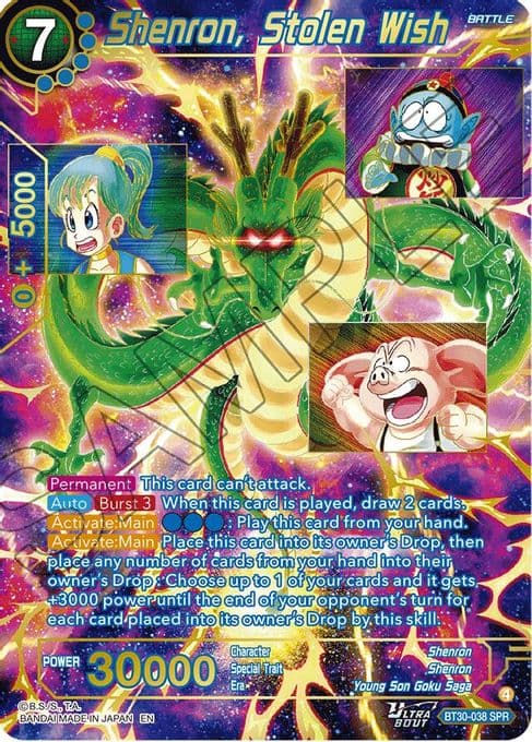 Shenron, Stolen Wish (SPR)