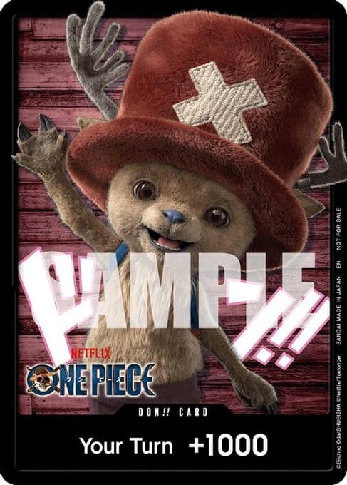 DON!! Card (Netflix Tony Tony.Chopper)