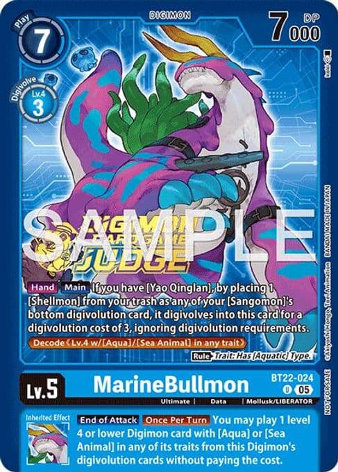 MarineBullmon (Judge Pack 9)