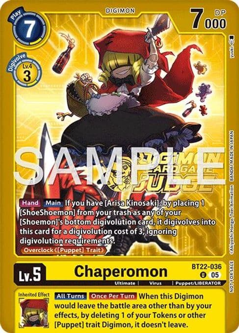 Chaperomon (Judge Pack 9)