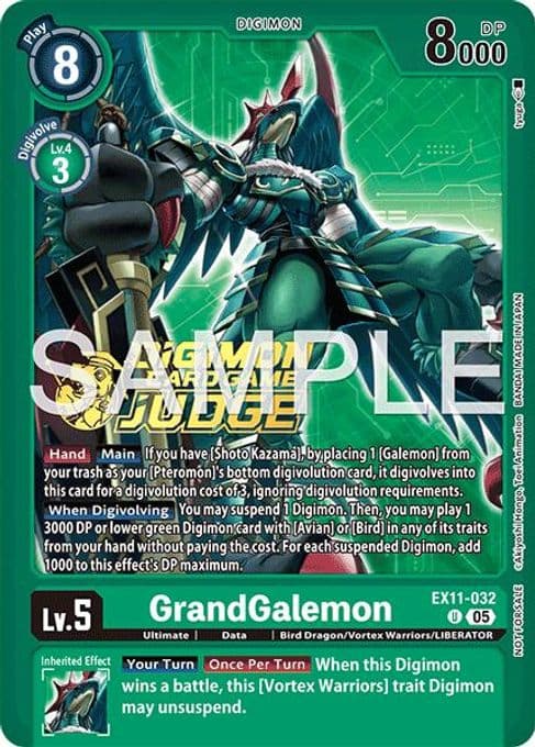 GrandGalemon (Judge Pack 9)