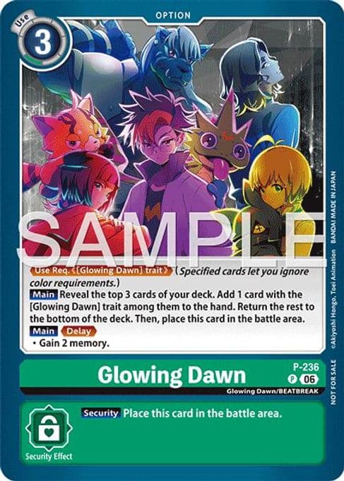 Glowing Dawn (Store Tournament 2026 Vol. 2 Participation Pack)