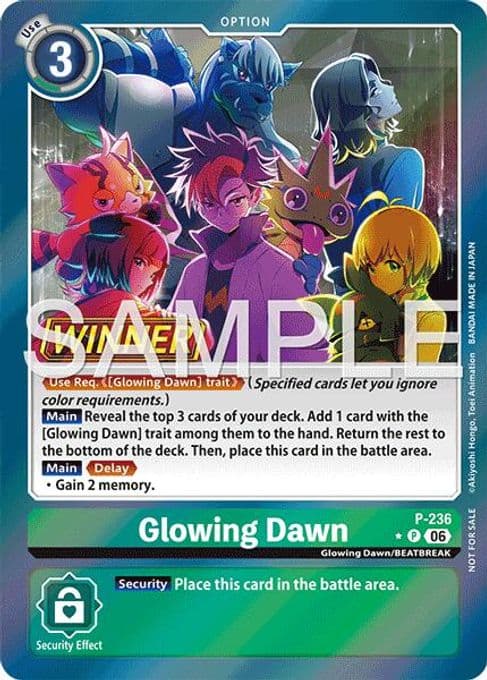 Glowing Dawn (Store Tournament 2026 Vol. 2 Winner Pack)